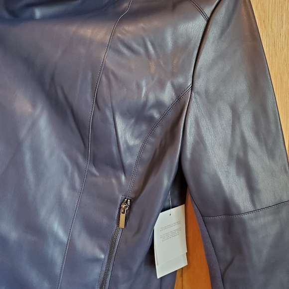 Bagatelle Faux Leather and Suede Jacket - Picture 3 of 8